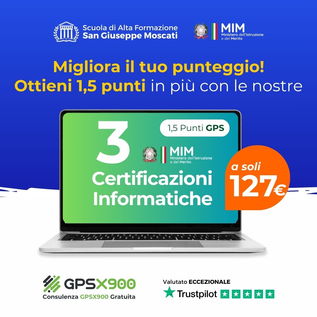 3 Certificazioni Informatiche