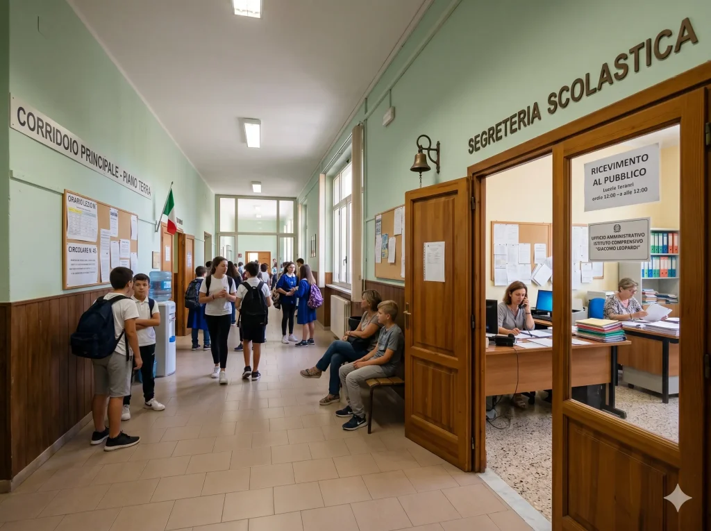 Corsi Personale ATA riconosciuti dal MIM: corridoio scolastico