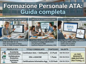 Formazione Personale ATA: infografica riassuntiva