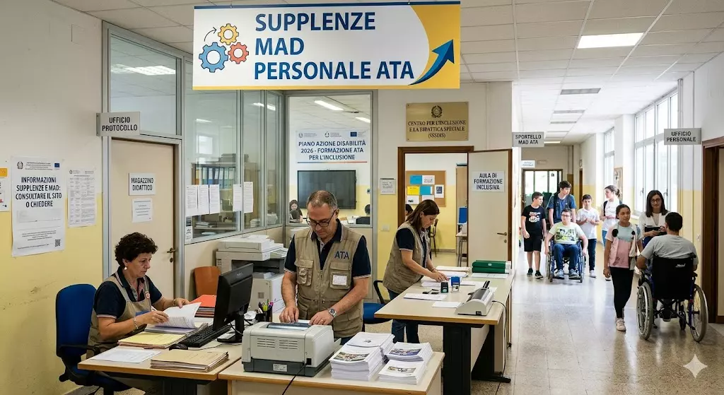 La Messa a Disposizione per il personale ATA — nota come MAD ATA — è un'istanza informale di auto-candidatura che consente di proporsi direttamente alle scuole per supplenze temporanee.