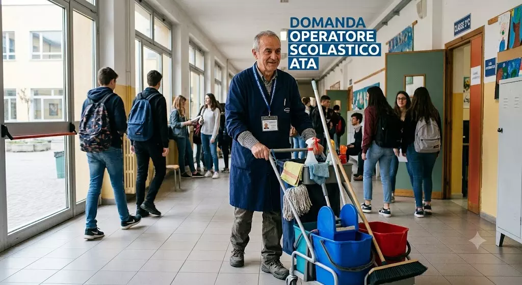 Domanda operatore scolastico ATA