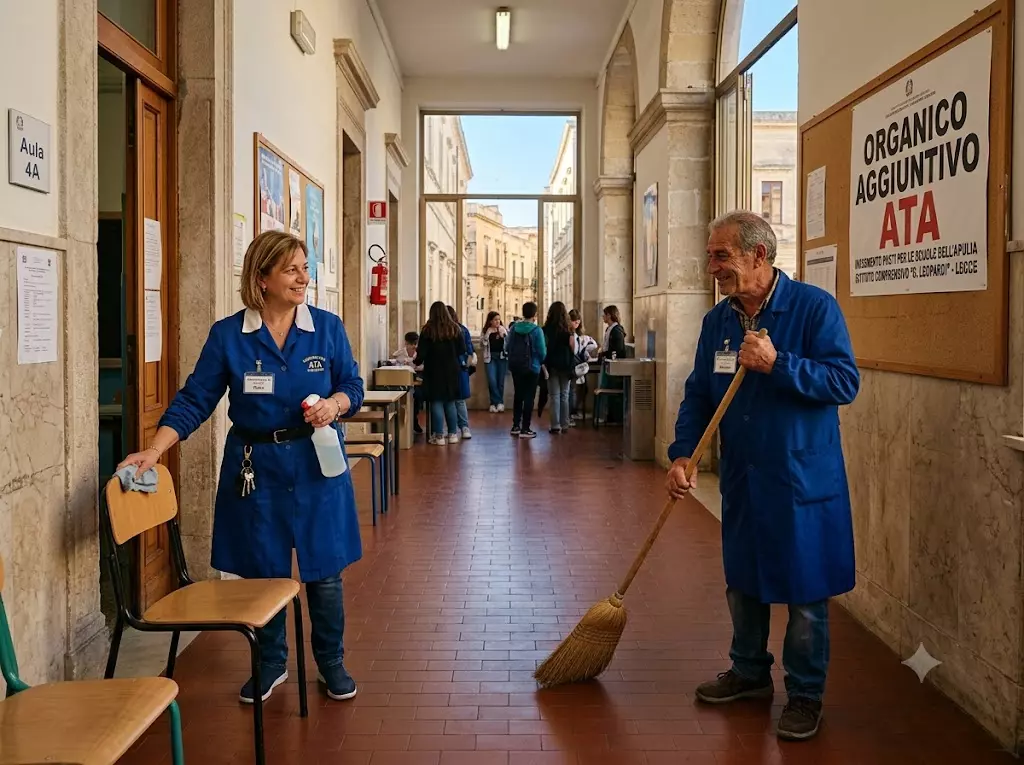 Organico aggiuntivo ATA PNRR e Agenda Sud: come si è evoluta la proroga dal 2023 al 2027, risorse stanziate e stato attuale dei contratti.