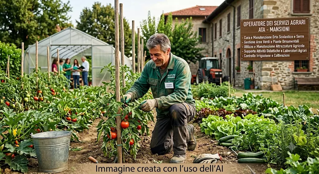 Operatore dei servizi agrari ATA mansioni