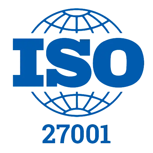 Logo della certificazione e dello Standard ISO 27001