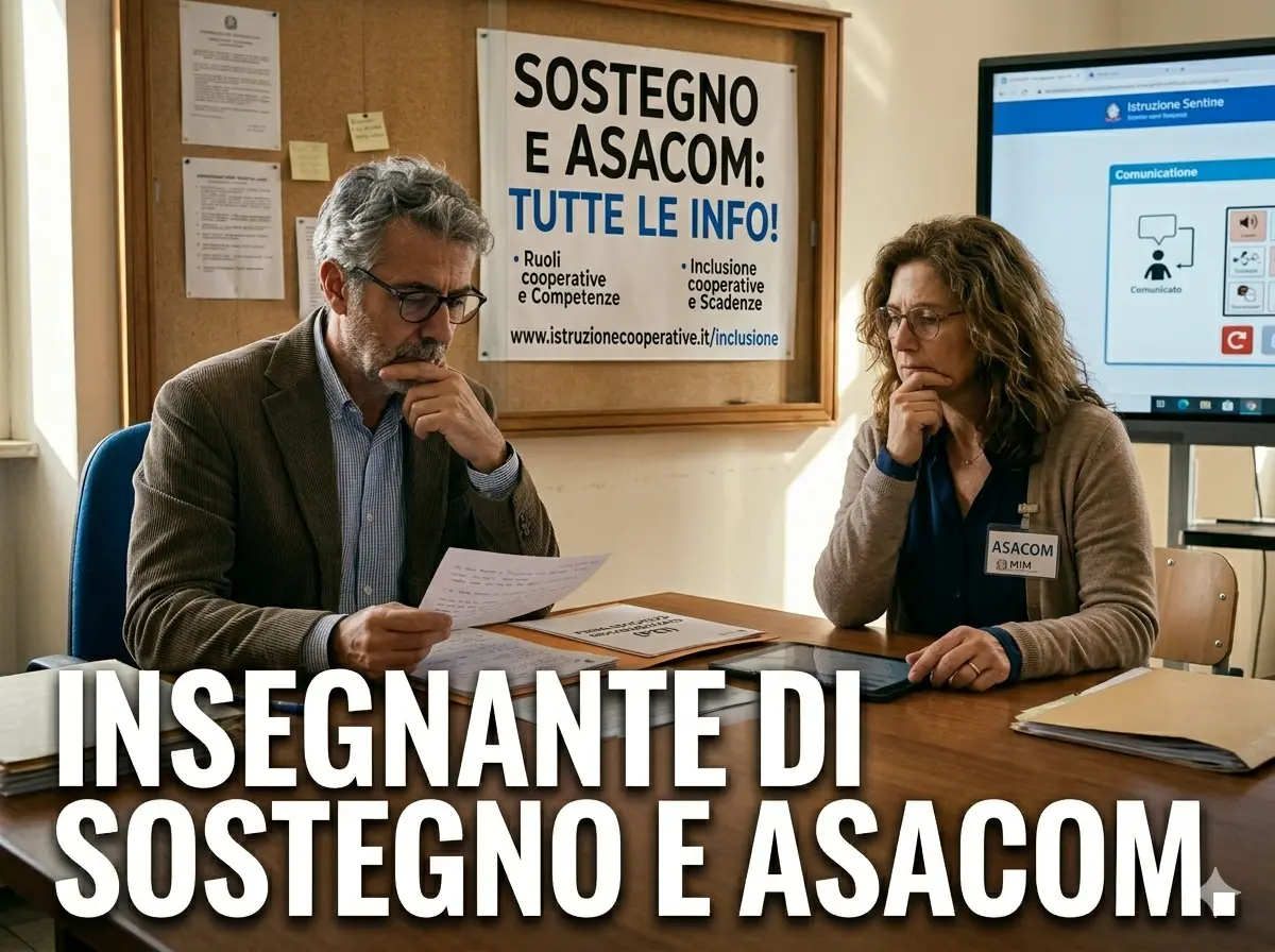 Compresenza ASACOM e Insegnante di Sostegno