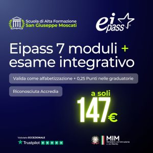 EIPASS 7 moduli + Esame Integrativo