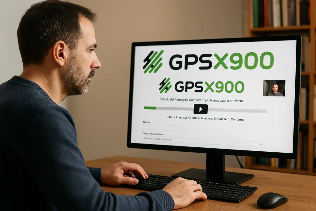 docente consulta GPSX900 al pc