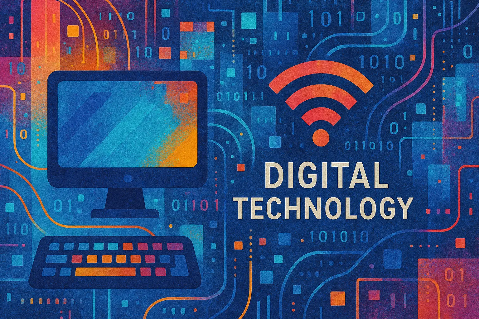 rappresentazione grafica delle tecnologie digitali