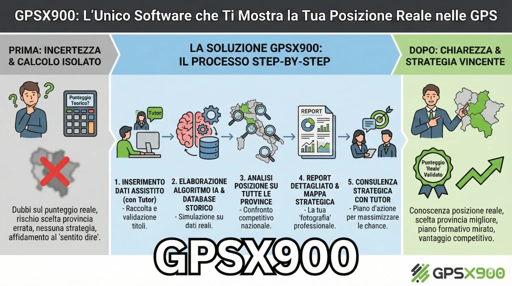 GPSX900: infografica riassuntiva