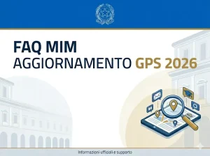 FAQ del Ministero sull’aggiornamento 2026-2028