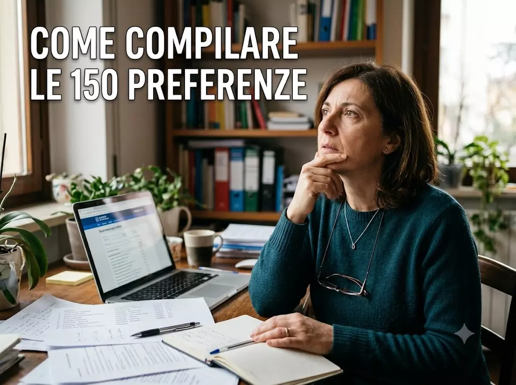 Come compilare le 150 preferenze