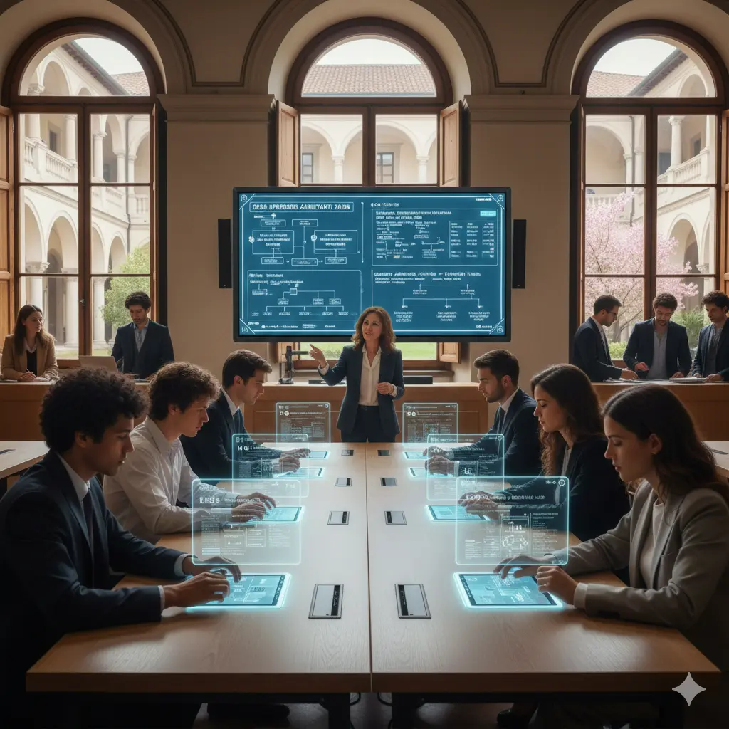 GPS e percorsi abilitanti 2026: docenti durante una riunione