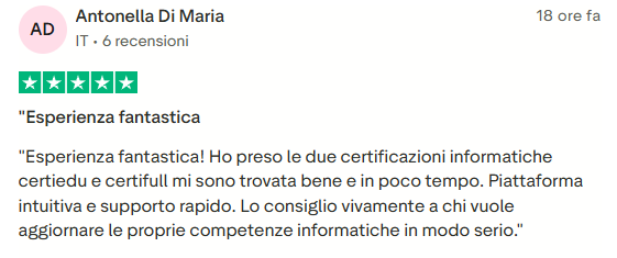Recensione studente 8