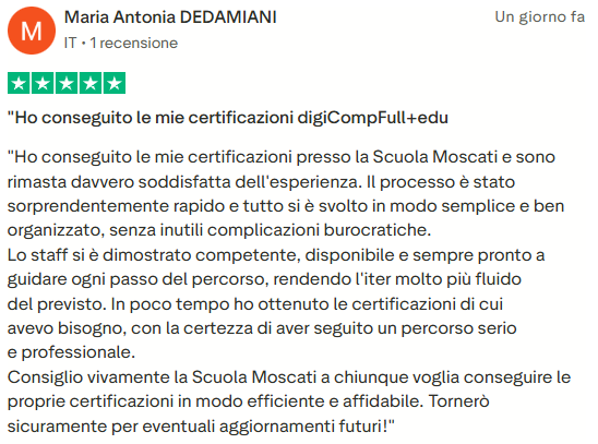 Recensione studente 6