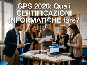 Certificazioni informatiche GPS 2026