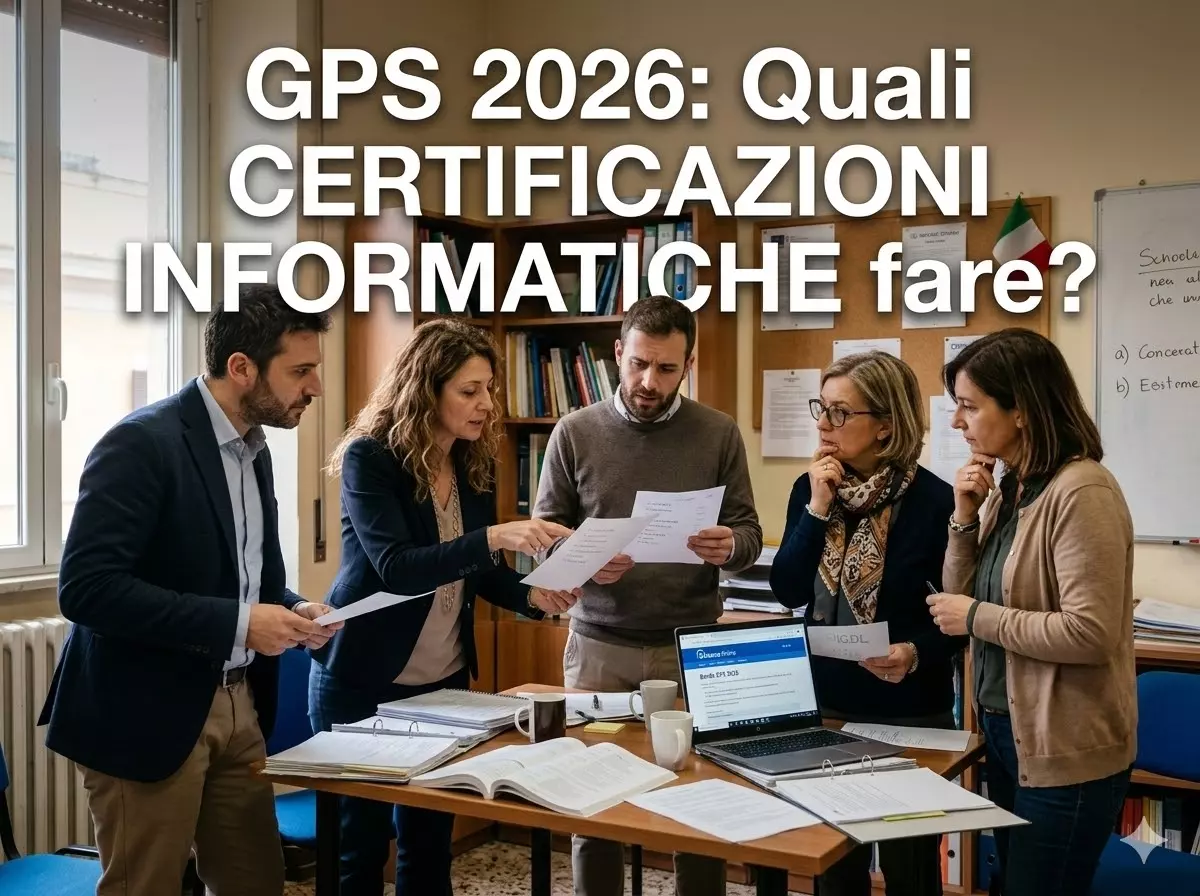 Certificazioni informatiche GPS 2026