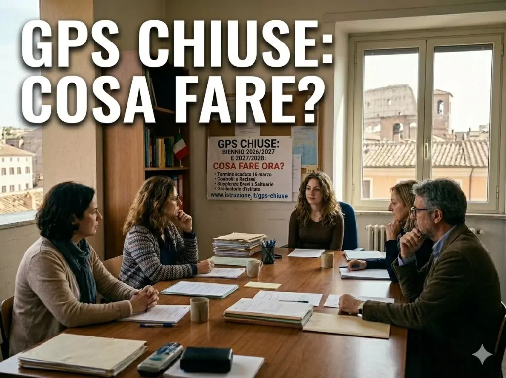 GPS chiuse