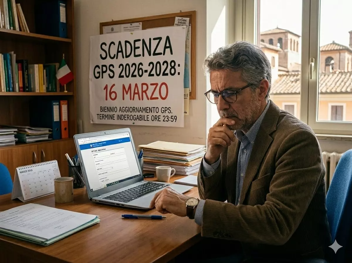 Ultime ore per l’invio della domanda GPS 2026-2028
