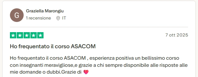 Recensione ASACOM 1
