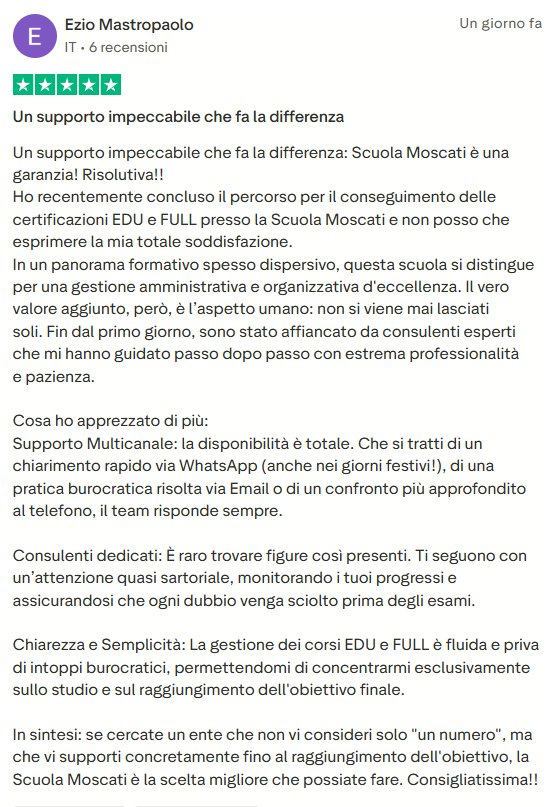 Recensione studente 12