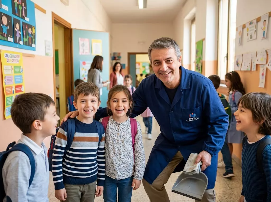 Collaboratore scolastico per infanzia primaria