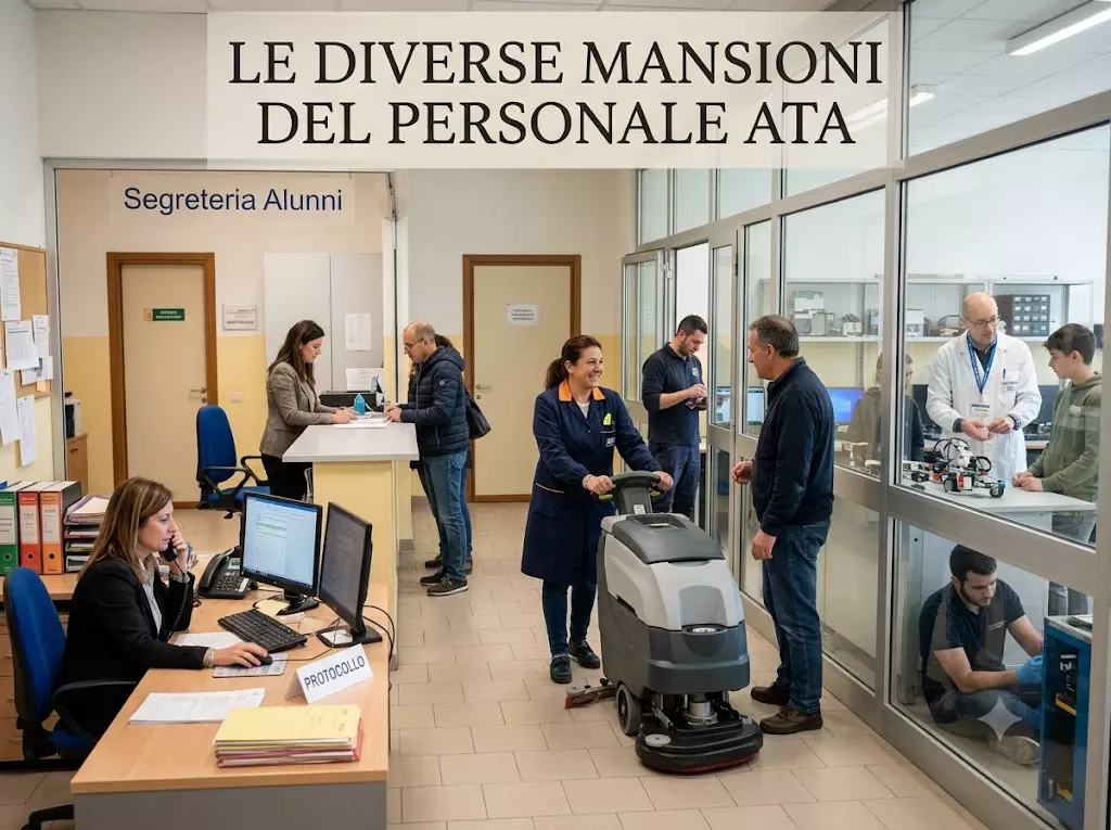 Le diverse mansioni del personale ATA