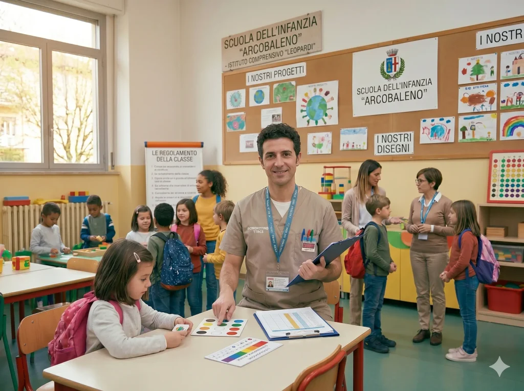 OPI punteggio ATA 2027: OPI in classe con dei bambini