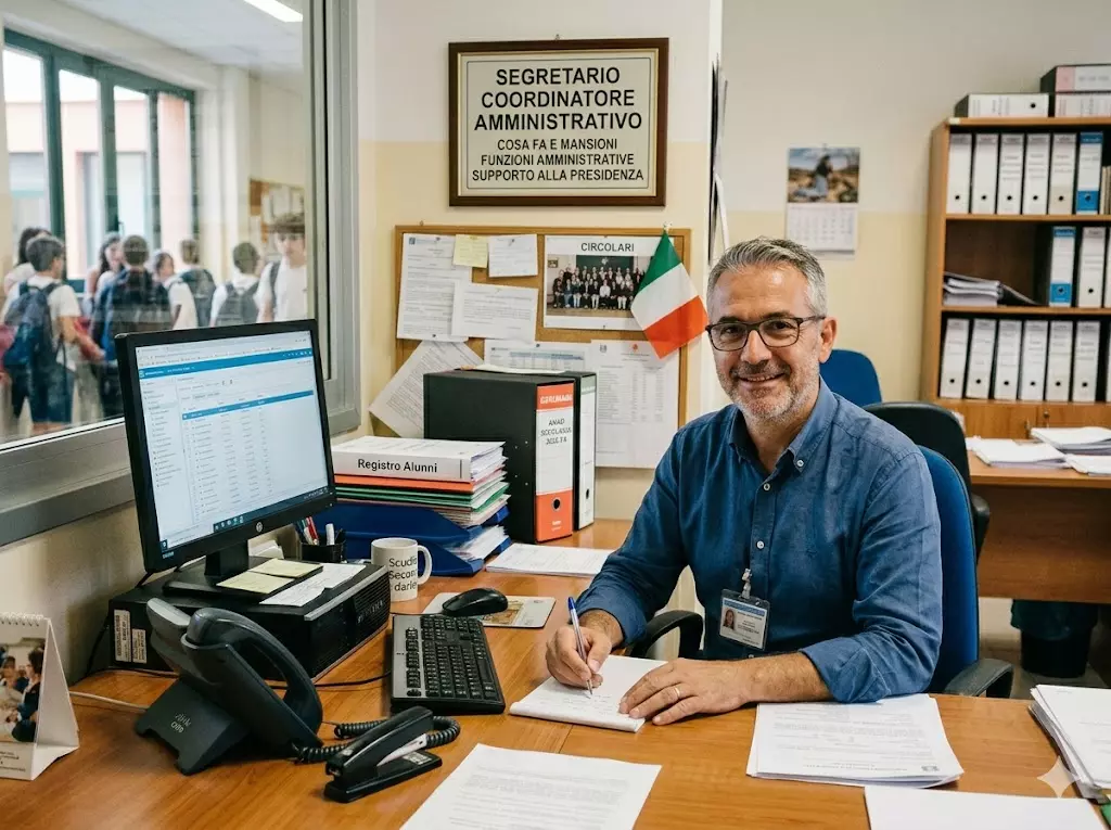 Segretario Coordinatore Amministrativo Cosa Fa e Mansioni