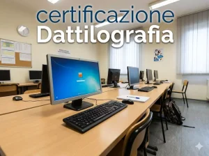 certificazione Dattilografia