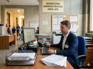 ATA assistente amministrativo a scuola