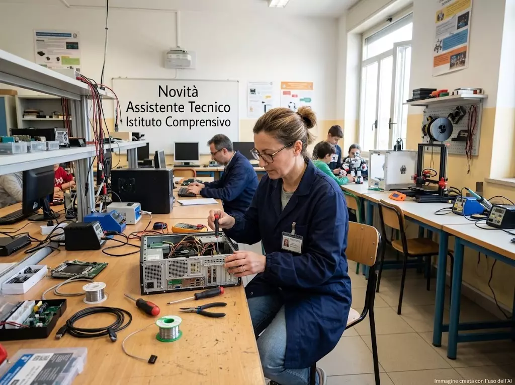 Novità assistente tecnico istituto comprensivo