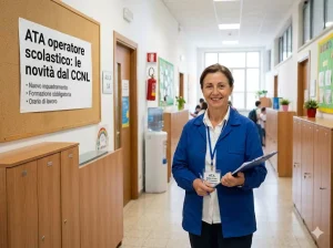 ATA operatore scolastico: le novità dal CCNL