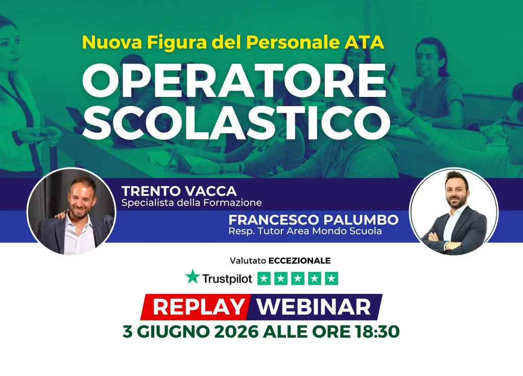 Operatore Scolastico webinar