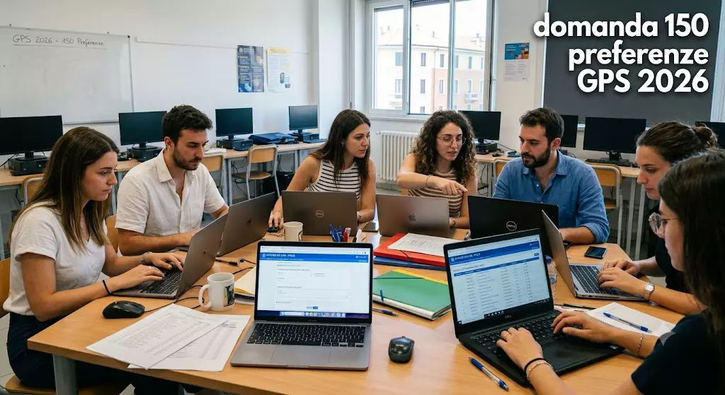 Domanda 150 preferenze GPS 2026: come costruire l'ordine delle scelte, quando conviene rifiutare la nomina al ruolo e dove punteranno davvero le supplenze.