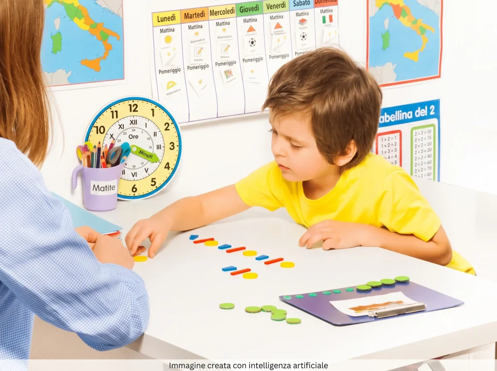 Autismo e ABA: bambino in classe