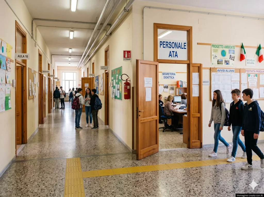 Certificazioni ATA: corridoio scolastico