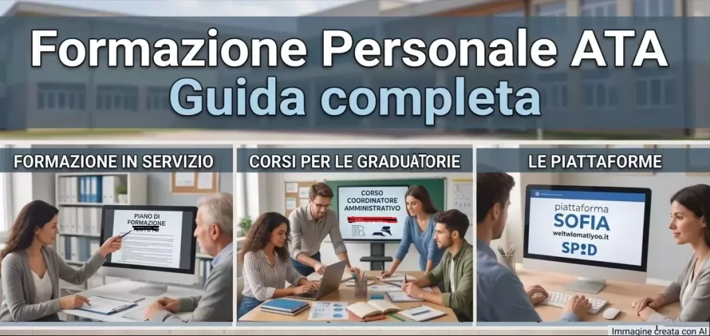Formazione Personale ATA: infografica riassuntiva