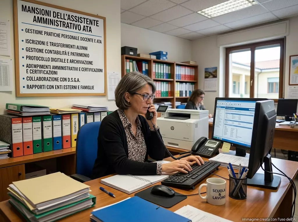 Le mansioni dell'AA a scuola
