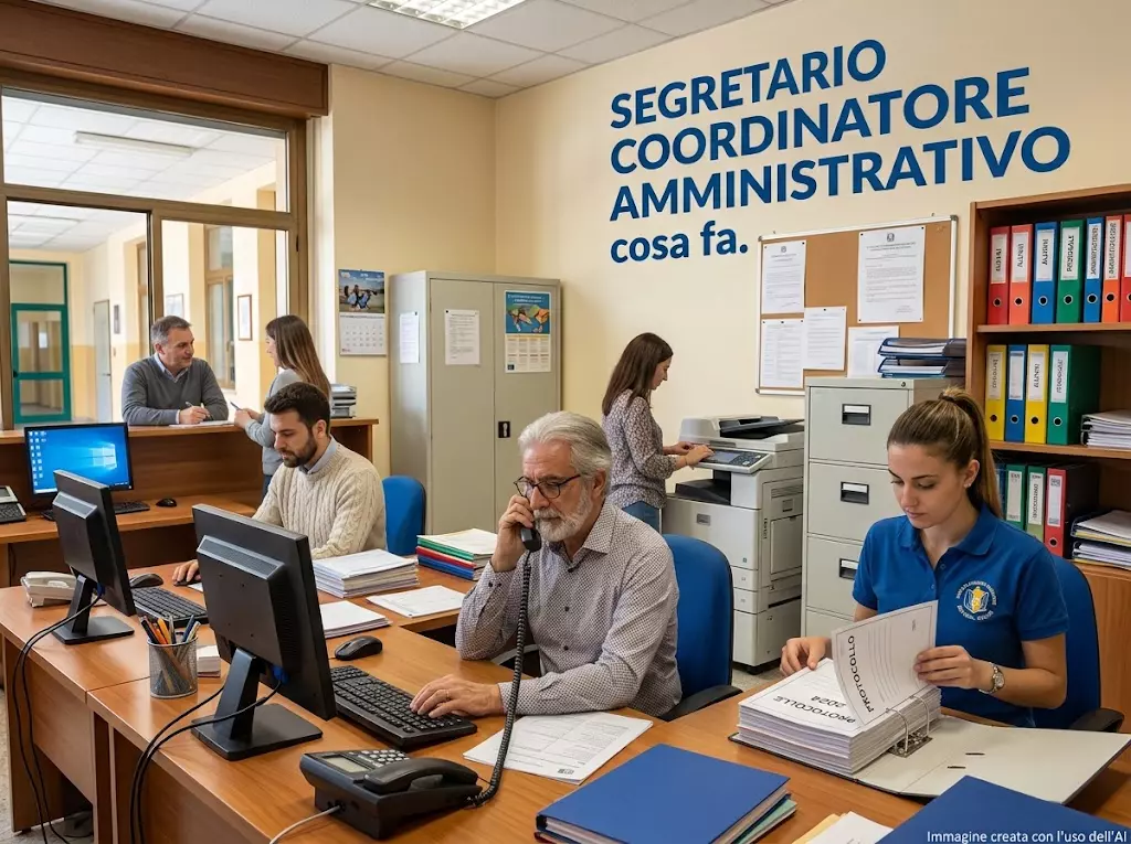 Segretario Amministrativo a scuola