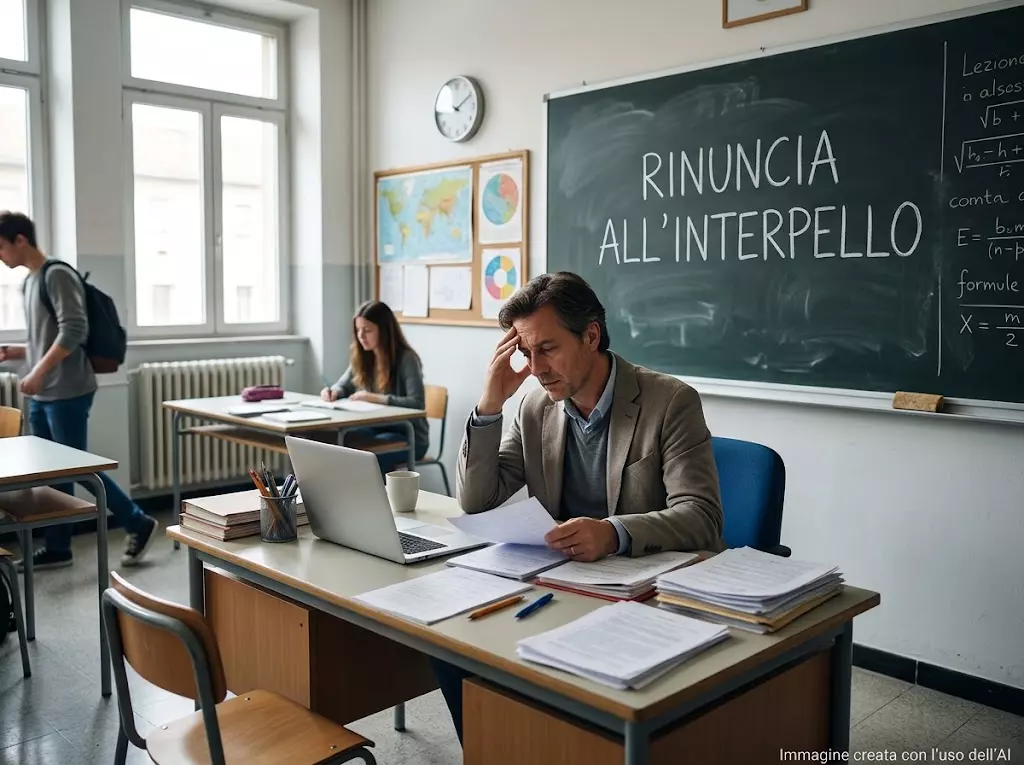 rinuncia all’interpello